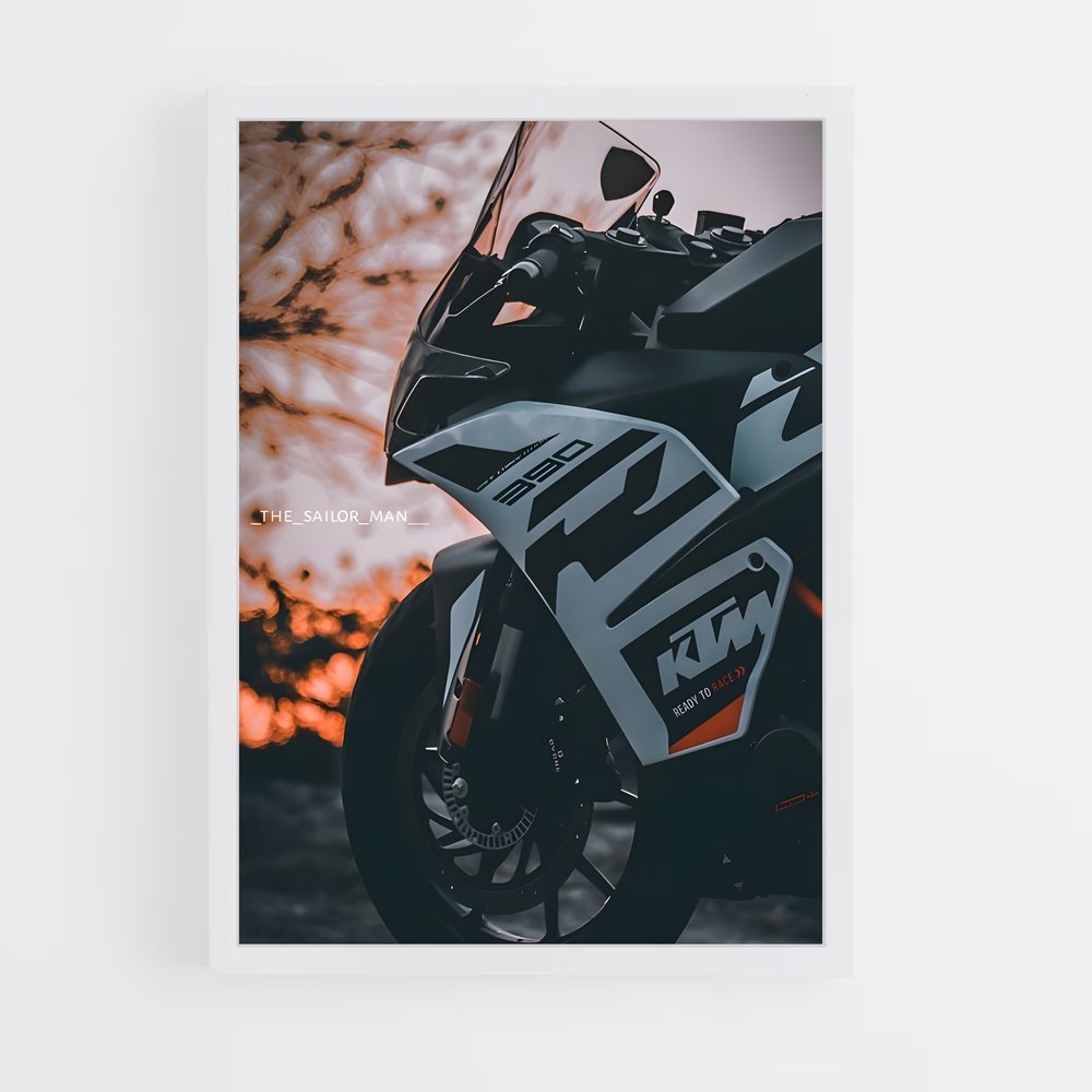 Poster Rc éblouissant – affiche KTM Moto (vue 3)
